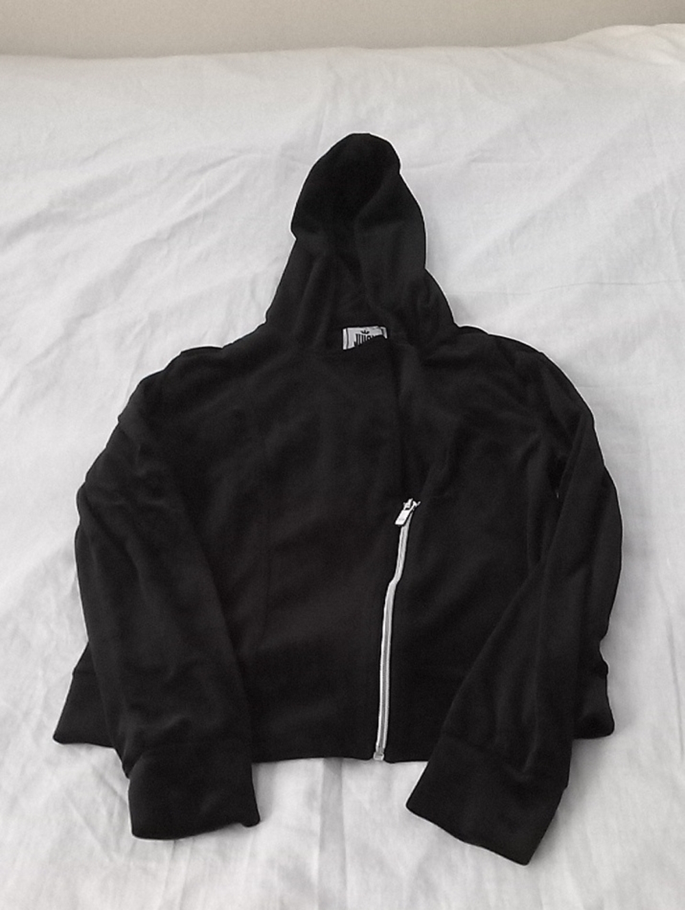 Juicy Couture Black Velvet Hooded